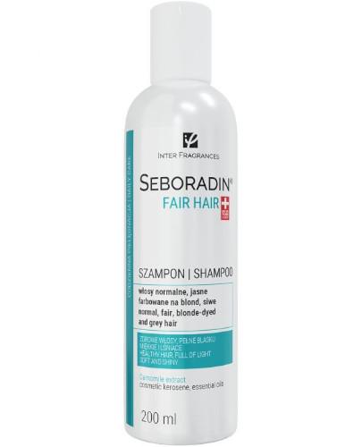 zdjęcie produktu Seboradin Fair Hair szampon do włosów normalnych, jasnych, farbowanych na blond i siwych 200 ml