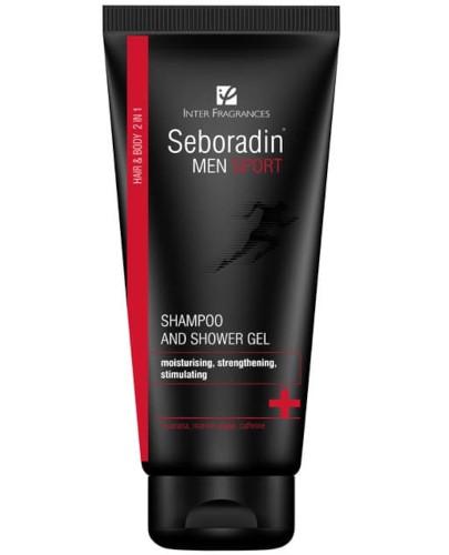 podgląd produktu Seboradin Men Sport 2w1 szampon i żel pod prysznic 200 ml