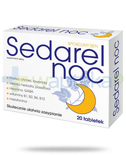 zdjęcie produktu Sedarel noc 20 tabletek