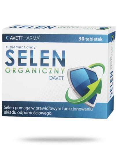podgląd produktu Selen organiczny Avet 30 tabletek