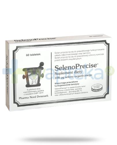 zdjęcie produktu SelenoPrecise 100 μg selen organiczny 60 tabletek