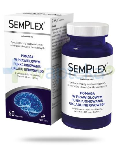 Semplex Prawidłowe Działanie Ośrodkowego Układu Nerwowego 60 Kapsułek