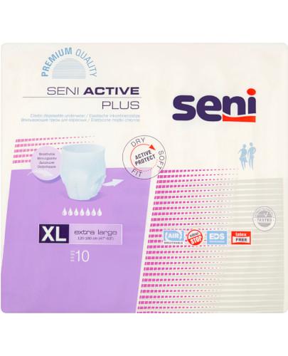 podgląd produktu Seni Active Plus elastyczne majtki chłonne rozmiar XL 10 sztuk