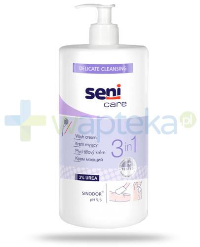 podgląd produktu Seni Care krem myjący 3w1 1000 ml