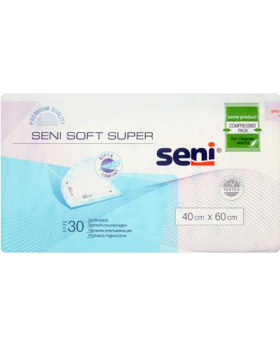 zdjęcie produktu Seni Soft Super podkłady higieniczne 40cm x 60cm 30 sztuk