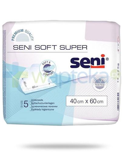 podgląd produktu Seni Soft Super podkłady higieniczne 40cm x 60cm 5 sztuk