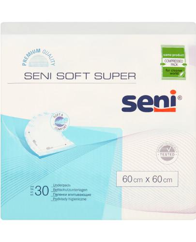 zdjęcie produktu Seni Soft Super podkłady higieniczne 60cm x 60cm 30 sztuk