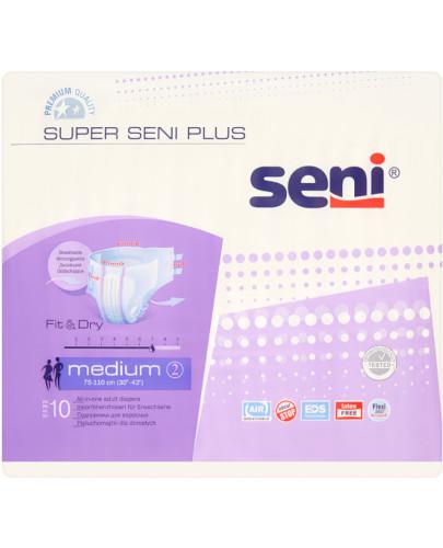 podgląd produktu Seni Super Plus oddychające pieluchomajtki rozmiar M 10 sztuk