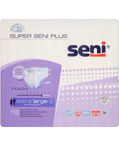 zdjęcie produktu Seni Super Plus oddychające pieluchomajtki rozmiar XL 10 sztuk
