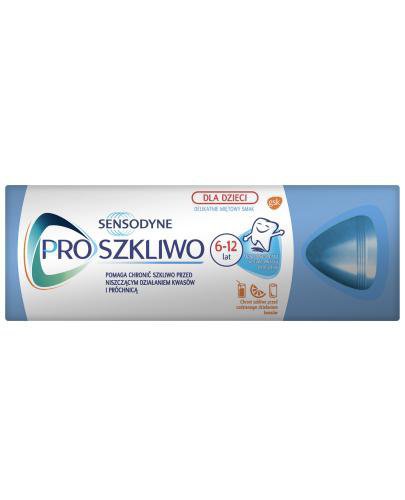 zdjęcie produktu Sensodyne ProSzkliwo pasta do zebów z fluorkiem dla dzieci 6-12+ 50 ml