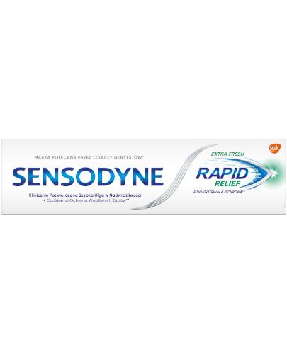 zdjęcie produktu Sensodyne Rapid Relief Extra Fresh pasta do zębów 75 ml