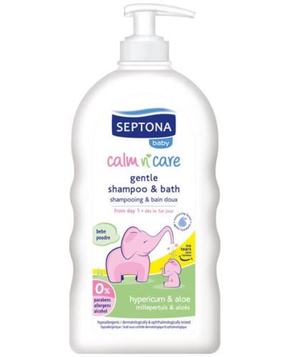 podgląd produktu Septona Baby szampon i płyn dla dzieci dziurawiec i aloes 500 ml