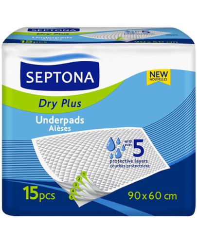 zdjęcie produktu Septona Dry Plus podkłady higieniczne 90 x 60 cm 15 sztuk
