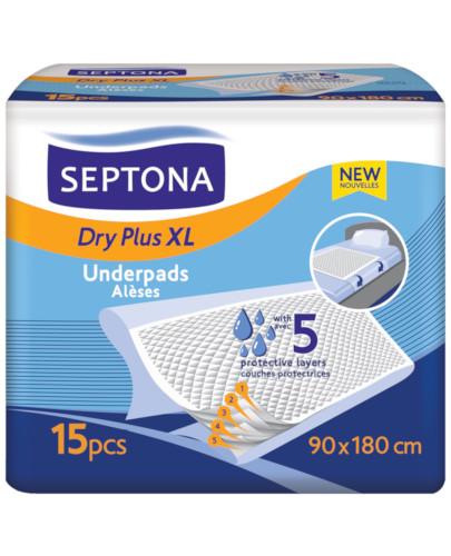 podgląd produktu Septona Dry Plus XL podkłady higieniczne 90 x 180 cm 15 sztuk