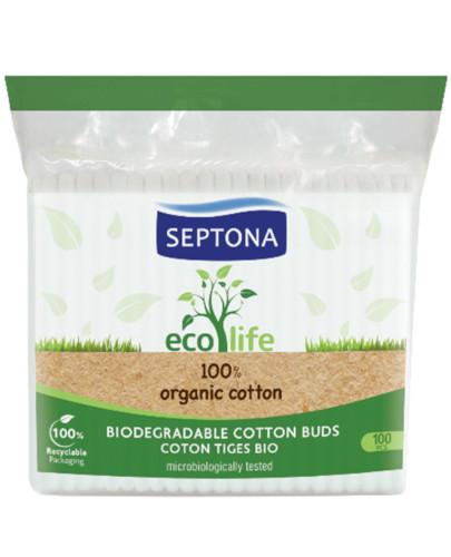 podgląd produktu Septona EcoLife patyczki higieniczne 100 sztuk