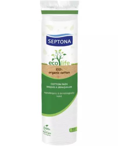 podgląd produktu Septona EcoLife płatki kosmetyczne do demakijażu 100 sztuk