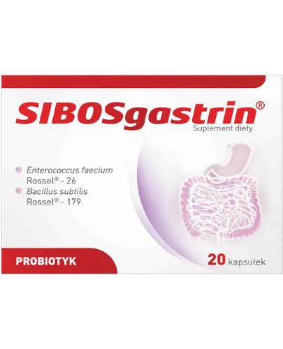 podgląd produktu SIBOSgastrin 20 kapsułek