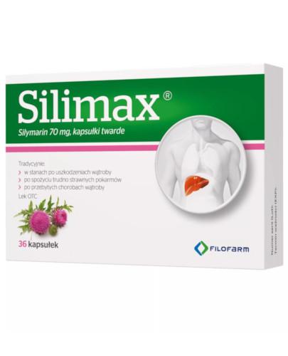 podgląd produktu Silimax 70 mg 36 kapsułek