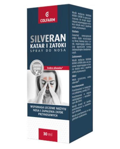 zdjęcie produktu Silveran Katar i Zatoki spray do nosa 30 ml