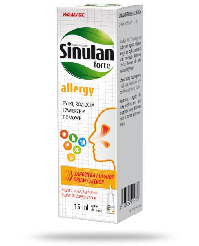 zdjęcie produktu Sinulan Forte allergy spray do nosa 15 ml