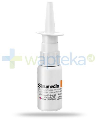 zdjęcie produktu Sinumedin (1,5 mg + 2,5 mg/ml aerozol do nosa 15 ml