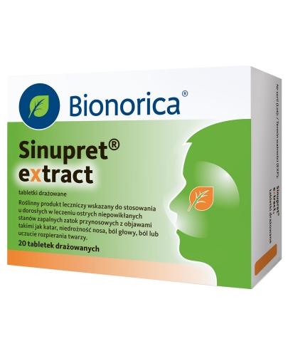 podgląd produktu Sinupret Extract 20 tabletek