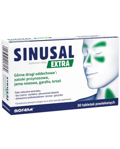 zdjęcie produktu Sinusal Extra 30 tabletek