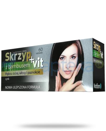 zdjęcie produktu Skrzyp + Vit z bambusem 60 tabletek