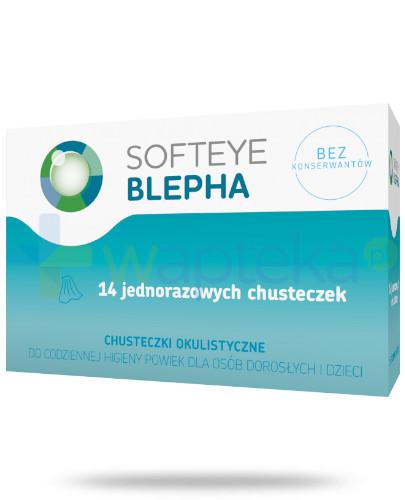 podgląd produktu Softeye Blepha chusteczki okulistyczne 14 sztuk