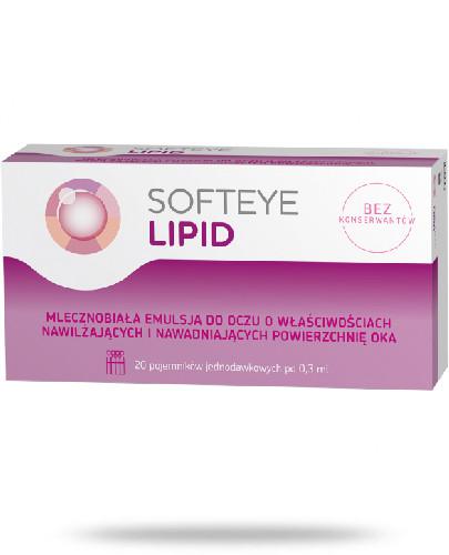 zdjęcie produktu Softeye Lipid emulsja do oczu 20 pojemników x 0,3 ml