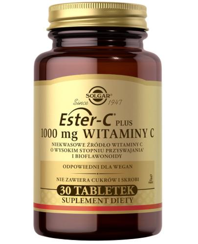 SOLGAR Ester-C Plus 1000 mg witaminy C 30 tabletek