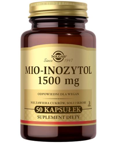 zdjęcie produktu Solgar Mio-Inozytol 1500 mg 50 kapsułek
