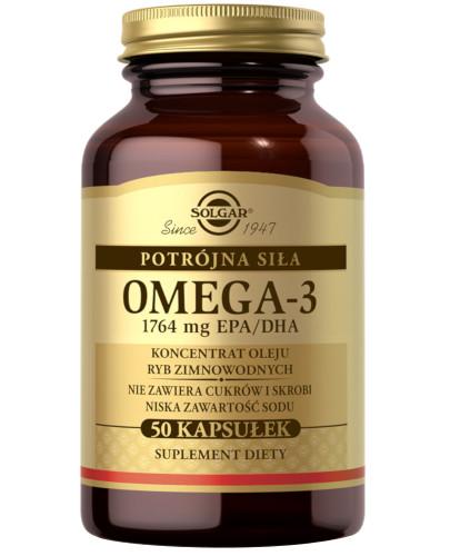 zdjęcie produktu Solgar Omega-3 1764 mg EPA/DHA 50 kapsułek