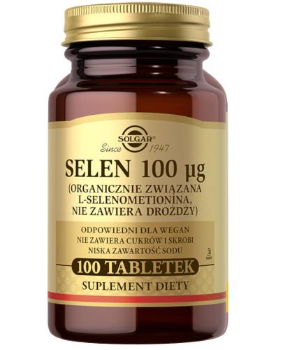 zdjęcie produktu SOLGAR Selen 100µg 100 tabletek 