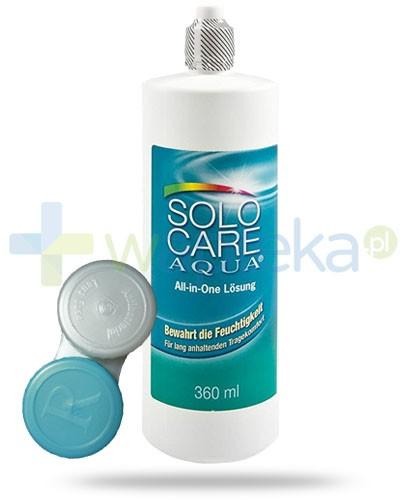 podgląd produktu SoloCare Aqua wielofunkcyjny płyn do soczewek kontaktowych 360 ml