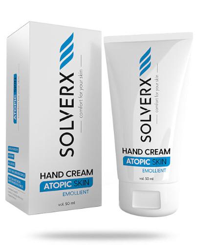 zdjęcie produktu Solverx Atopic Skin krem do rąk i paznokci do skóry atopowej 50 ml
