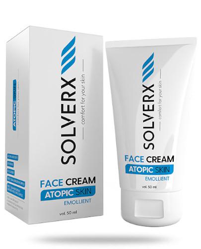 podgląd produktu Solverx Atopic Skin krem do twarzy do skóry atopowej 50 ml