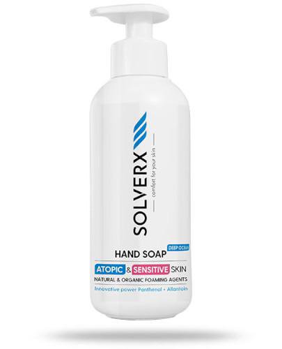 zdjęcie produktu Solverx Hand Soap Ocean mydło do rąk dla osób z wrażliwą skórą 250 ml