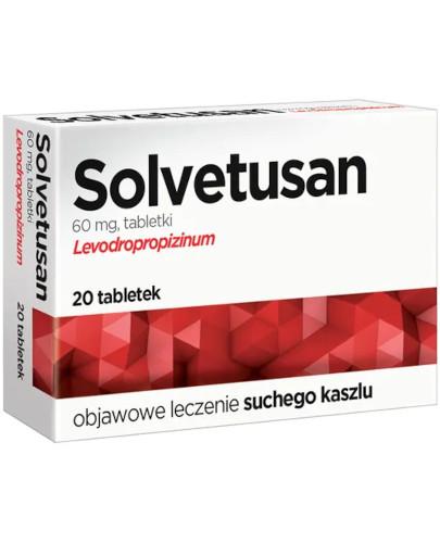 podgląd produktu Solvetusan 60 mg 20 tabletek
