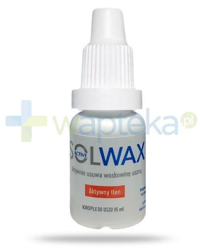 zdjęcie produktu Solwax Active krople do uszu 15 ml