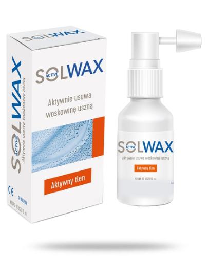podgląd produktu Solwax Active spray do uszu 15 ml