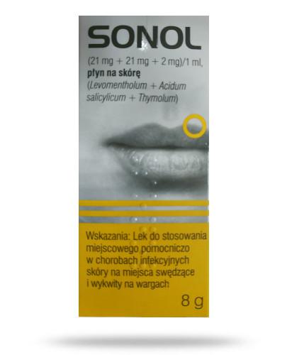 zdjęcie produktu Sonol (21 mg + 21 mg + 2 mg)/ml płyn 8 g