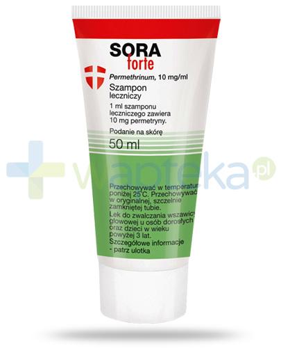 podgląd produktu Sora Forte 10mg/ml szampon leczniczy 50 ml