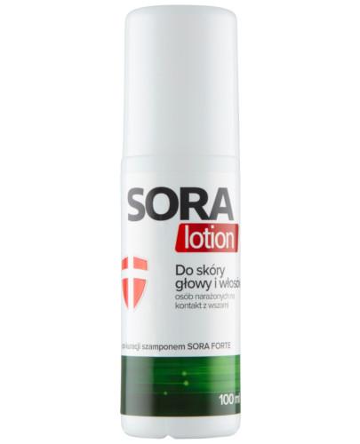 podgląd produktu Sora Lotion do skóry głowy i włosów 100 ml