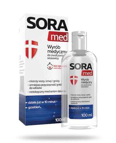 zdjęcie produktu Sora Med wyrób medyczny do zwalczania wszawicy 100 ml