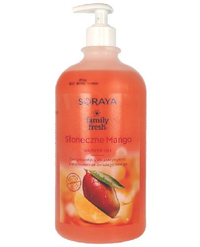 zdjęcie produktu Soraya Family Fresh energetyzujący żel pod prysznic Słoneczne mango 1000 ml
