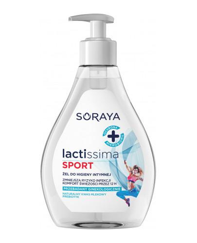 zdjęcie produktu Soraya Lactissima Sport żel do higieny intymnej 300 ml