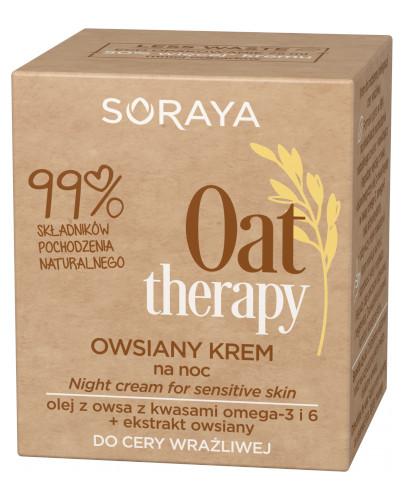 zdjęcie produktu Soraya Oat Therapy owsiany krem na noc do cery wrażliwej 75 ml