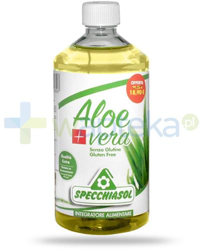 podgląd produktu Specchiasol Aloe Vera stabilizowany sok z aloesu 1000 ml 