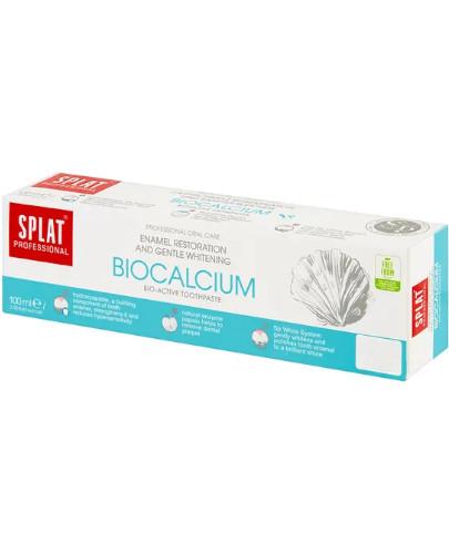 podgląd produktu Splat Biocalcium pasta wybielająco remineralizująca do zębów wrażliwych 100 ml